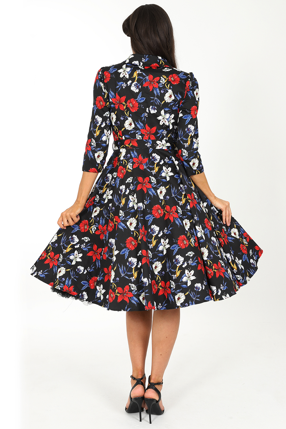 Milly Floral Swing Dress
